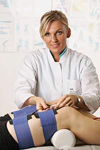 Vorbereitung zur Hochtontherapie