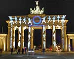 Brandenburger Tor beleuchtet Brandenburger Tor beleuchtet