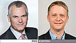 Christoph Schmallenbach (PRO) und Jan Korte (KONTRA)