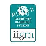 IIGM-Gütesiegel 'Geprüfte Diabetes-Pflege' IIGM-Gütesiegel 'Geprüfte Diabetes-Pflege'