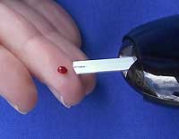 Blutzuckermessung bei Diabetes