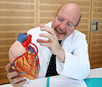 Prof. Diethelm Tschöpe, Vorsitzender der Stiftung 'Der herzkranke Diabetiker'.