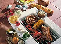 Unterschiedliches Grillgut