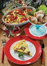 Bio-Weihnachtsmenü für Vegetarier