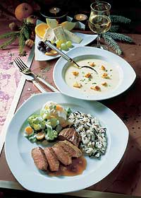 Das schnelle Weihnachtsmenü